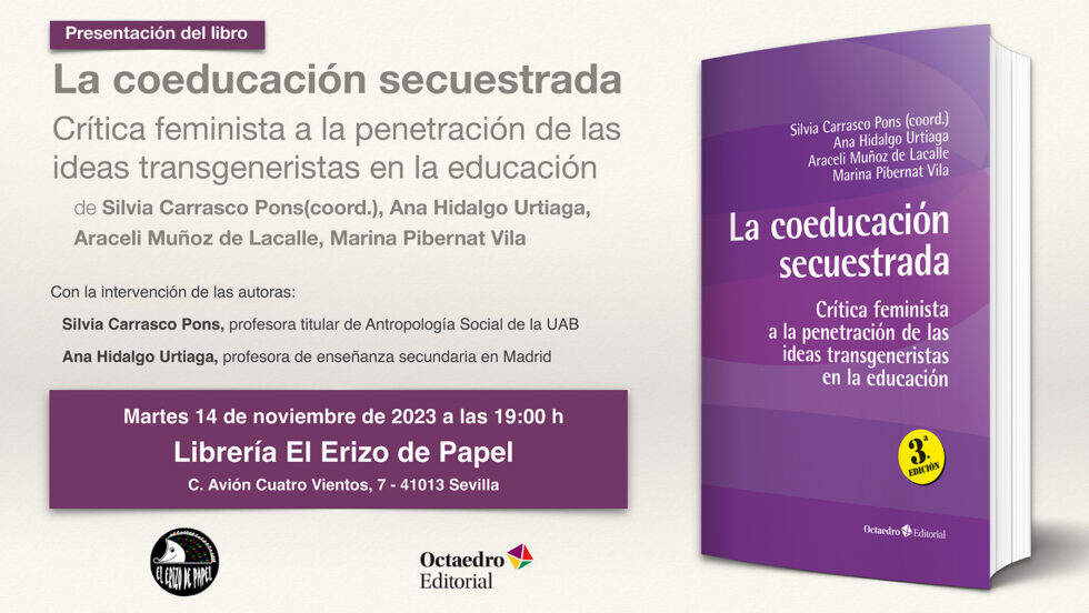 Presentación Del Libro La Coeducación Secuestrada Editorial Octaedro