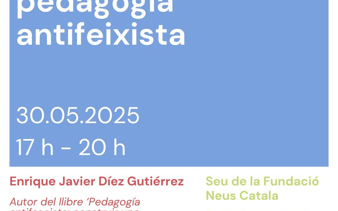 Espai docent: formació sobre pedagogia antifeixista
