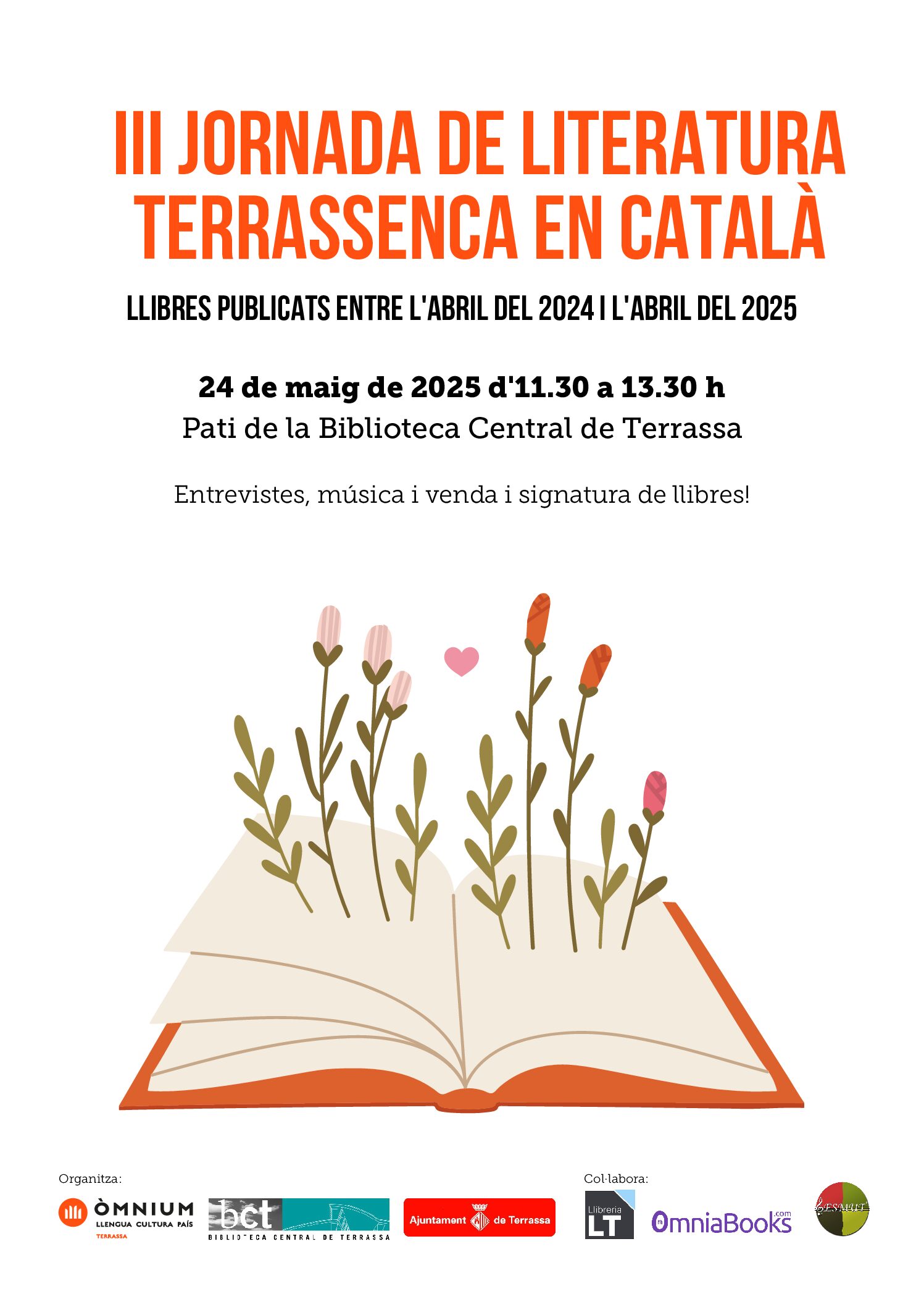 Presentació del llibre a Festa literatura terrassenca 25