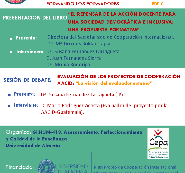 Presentación del libro: El repensar de la acción docente para una sociedad democrática e inclusiva