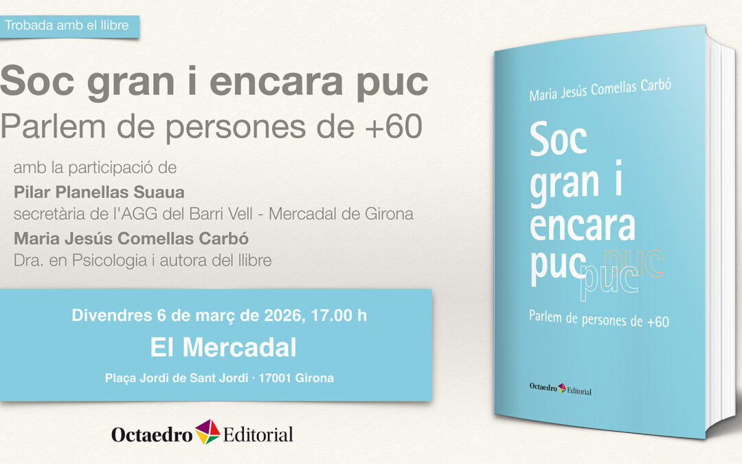 Presentació del llibre Soc gran i encara puc. Parlem de persones de +60